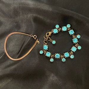 Two Dark Bronze\Brown Colored Bracelets